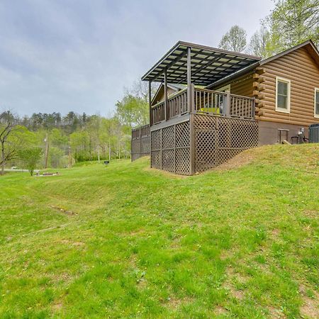 Smoky Mountain Cozy Cove Cabin Deck And Fire Pit! Cosby Exterior foto