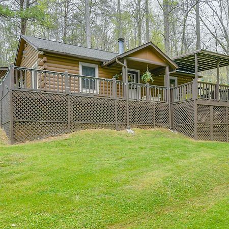 Smoky Mountain Cozy Cove Cabin Deck And Fire Pit! Cosby Exterior foto